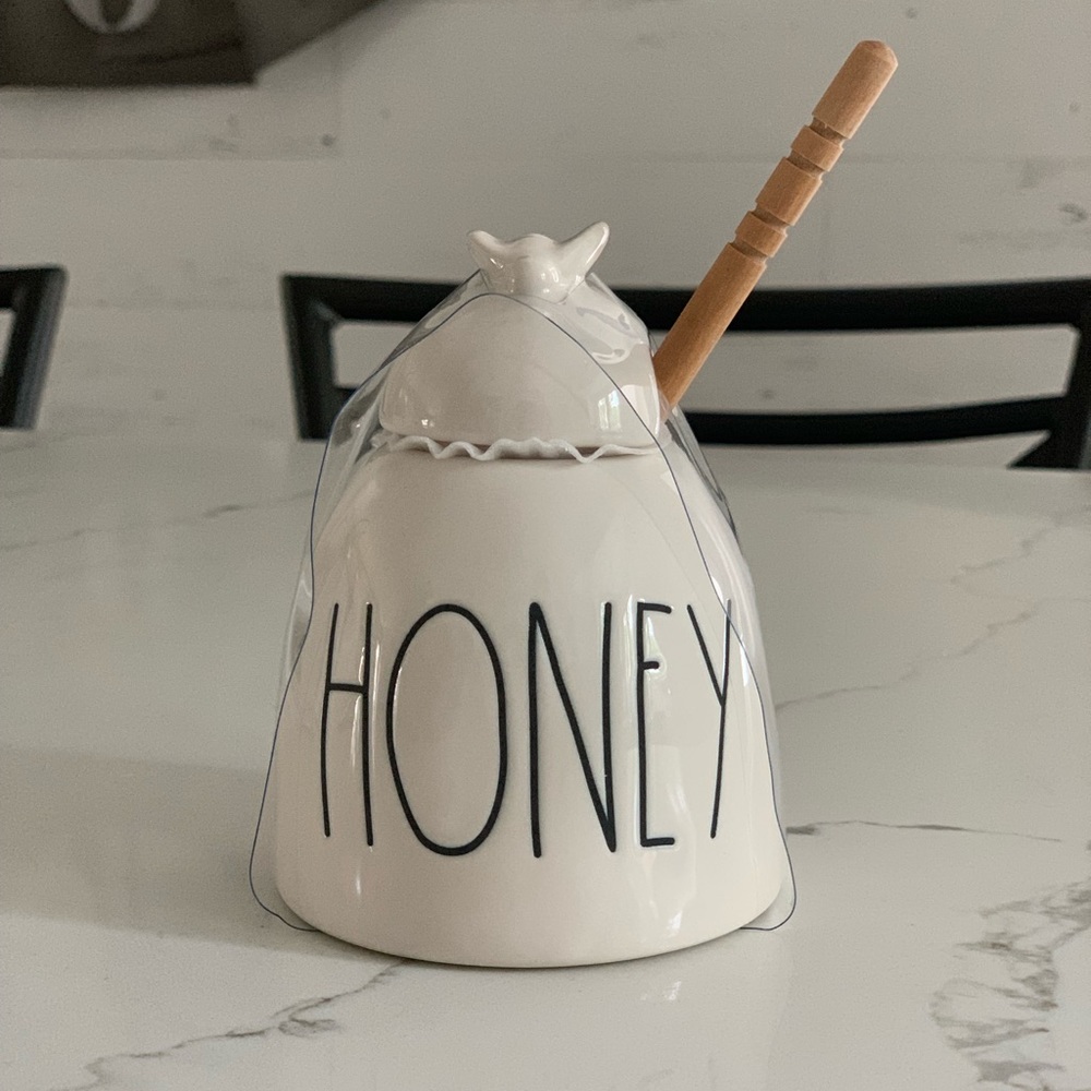 Rae Dunn Honey Pot